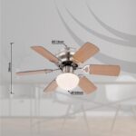 UGO- Ventilator, elegantan dodatak enterijeru, nikl mat, metal - 0307 - Slika 5