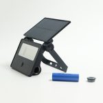 M702006-C 10W 6500K crni IP65 LED reflektor sa senzorom + solarni panel Mitea Lighting - Slika 3