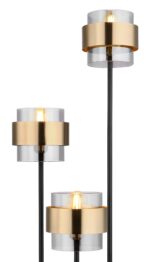 MILLEY - Podna lampa - metal crna mat - staklo - 15560S - 15560S - Slika 2