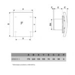 ERA VENTILATOR F100 BREEZE 4C - Slika 4