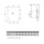 ERA VENTILATOR F100 BREEZE 4C - Slika 9