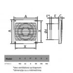ERA VENTILATOR F100 OPTIMA 4C - Slika 9