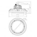 LED REFLEKTOR HB07-150W-4000K-IP65 - Slika 7