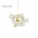 LUNA 197 LUSTER LED 14W 3000K ANTIQUE MESING - Slika 4