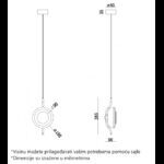 MONARI 20 VISILICA 1.5W 3000K