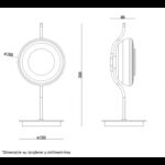 MONARI 23 STONA LAMPA 1.5W 3000K - Slika 3