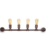 RUSTIK 29 ZIDNA LAMPA W0021-4 4*E27 cupreous - Slika 6