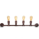 RUSTIK 29 ZIDNA LAMPA W0021-4 4*E27 cupreous - Slika 3
