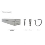 SET PVC KANALICA SAMOLEPLJIVA 8M (315in)