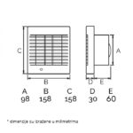 VENTILATOR POLO 4 FI 100 BITON