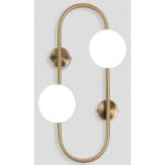 VESTA 385 ZIDNA LAMPA 2*G9 MESING - Slika 3