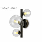 VESTA 599 ZIDNA LAMPA 3*G9 CRNA - Slika 4