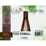 VINTAGE KENDALL T220 VISILICA 1*E27 (O 220 mm, h-460 mm) - SKU01404 - Slika 3